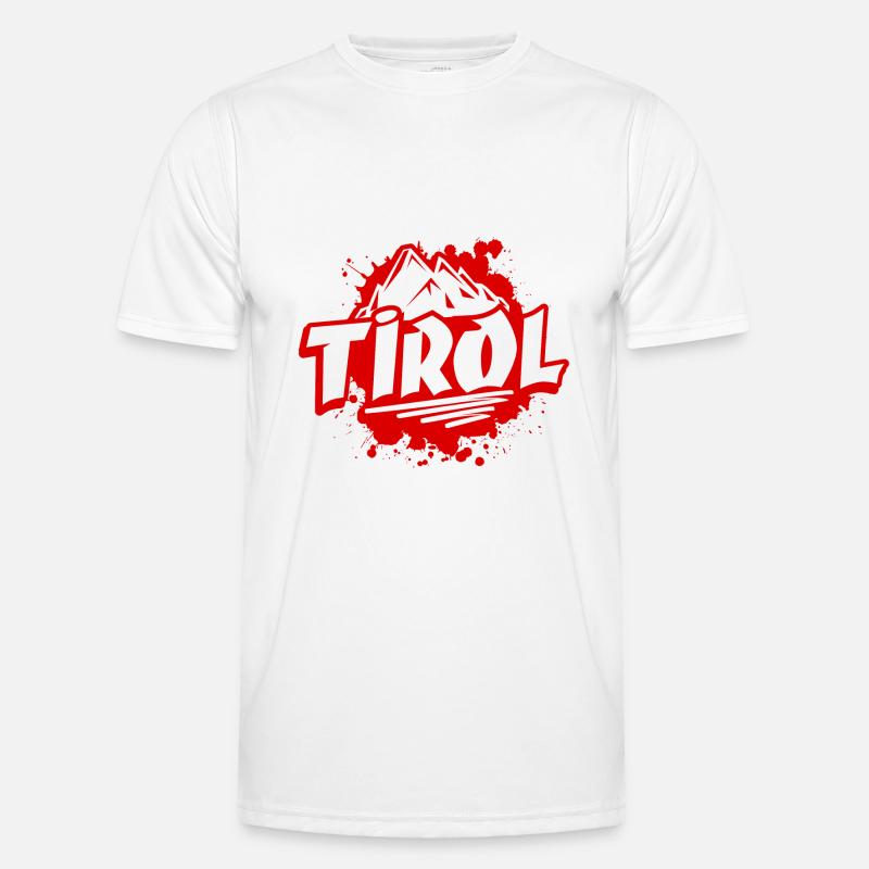 Tyrol mountains Austria - Men's Functional T-Shirt - white