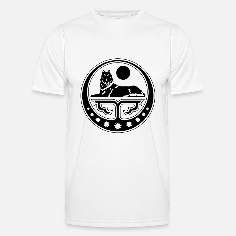 Chechen Gift Chechnya Dagestan Grozny - Men's Functional T-Shirt - white
