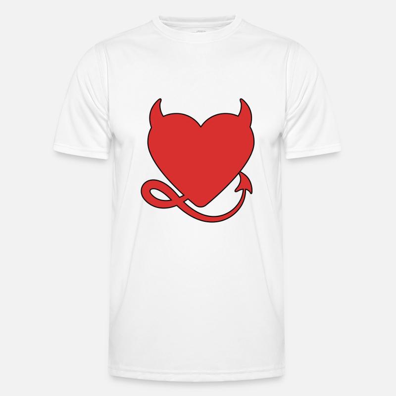 Heart, Devil Men's Functional T-Shirt