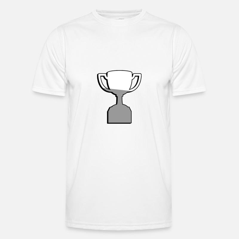 Trophäe - Illustration Männer Funktions-T-Shirt
