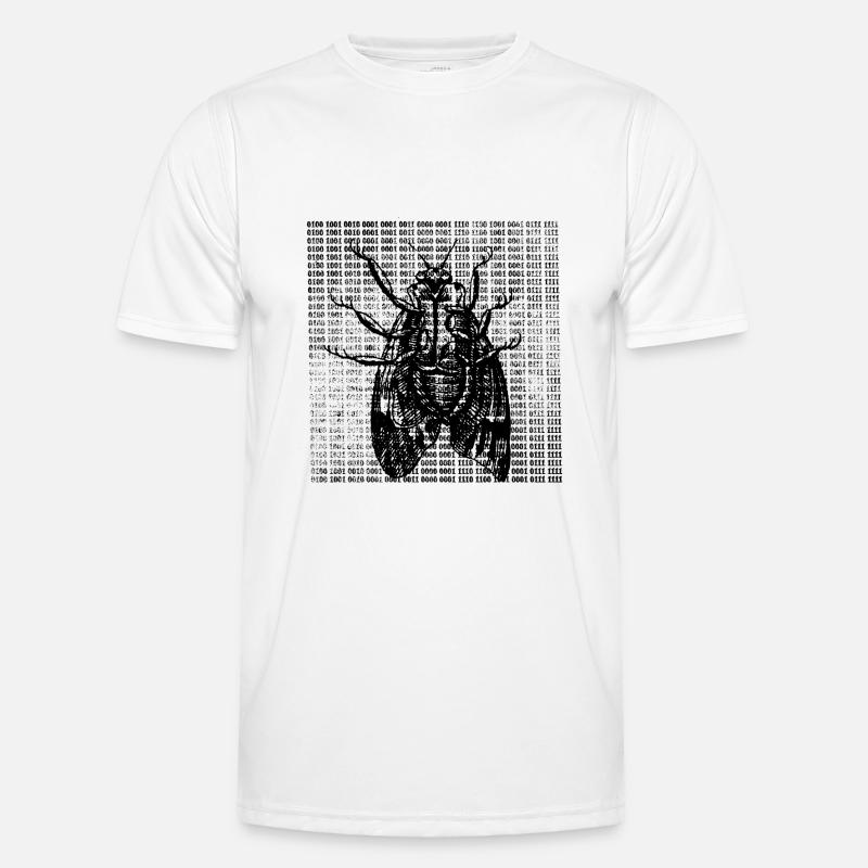 Bit Motte Männer Funktions-T-Shirt