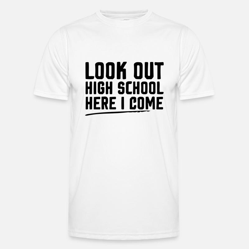 Attention lycée, j'arrive T-shirt sport Homme