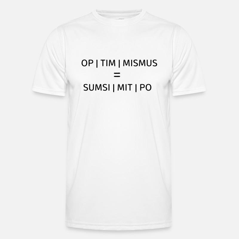 optimisme T-shirt sport Homme