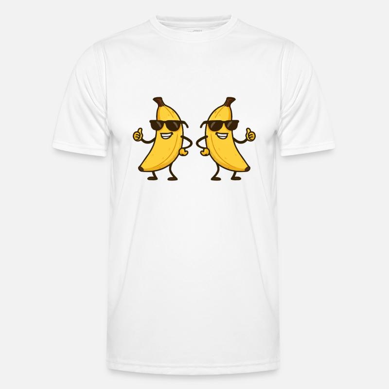 babane comic cool 2 - Männer Funktions-T-Shirt - Weiß