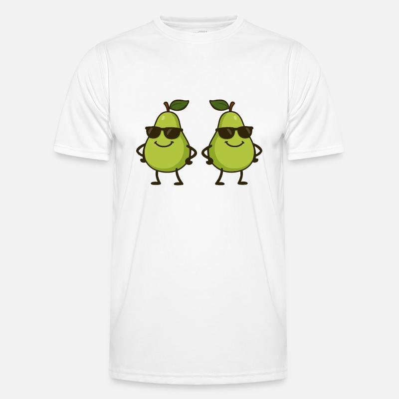 Pear Comic Cool 2 - Men's Functional T-Shirt - white