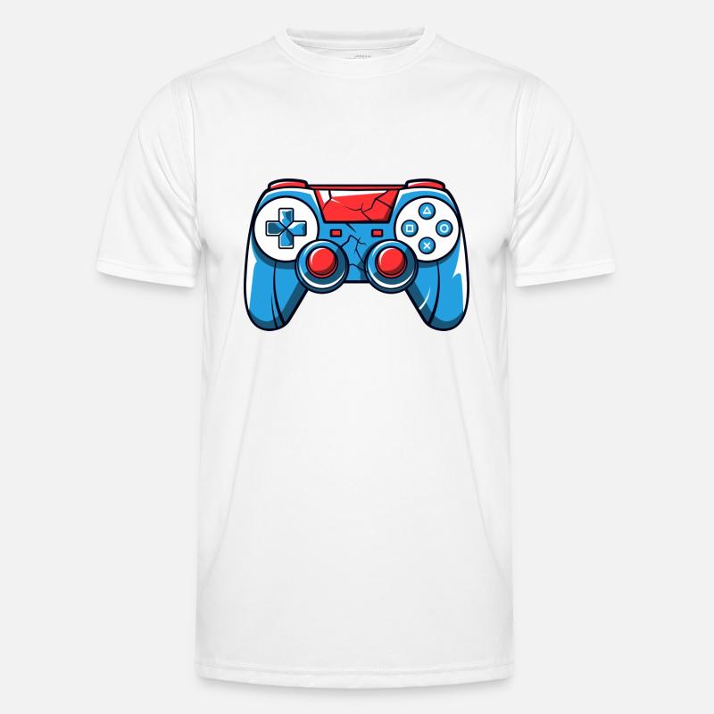 Gamer Controller Logo Men's Functional T-Shirt