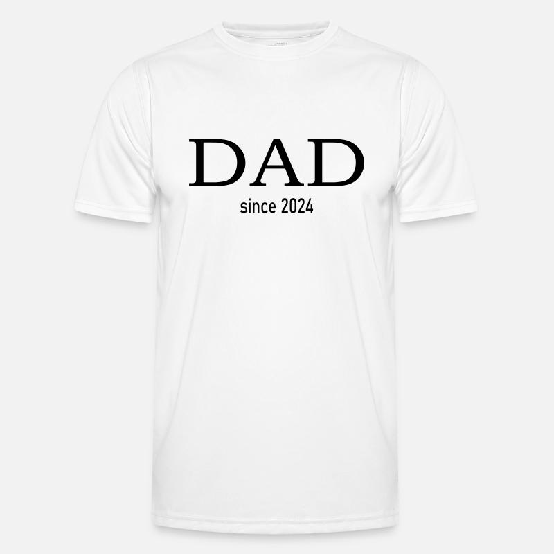 dad since 2024 Men's Functional T-Shirt