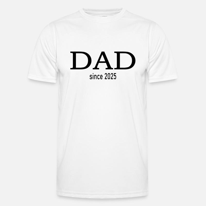 dad since 2025 Men's Functional T-Shirt