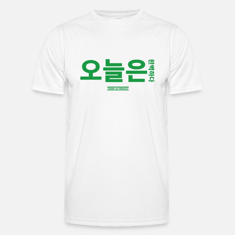 Coréen T-shirt sport Homme