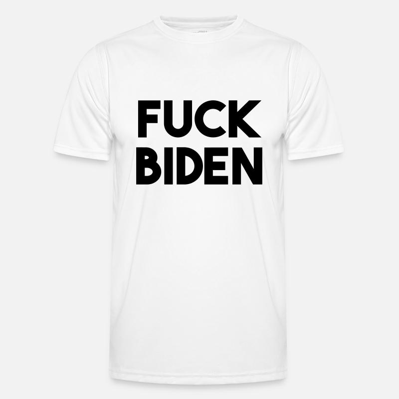 SCHEIẞ AUF BIDEN Männer Funktions-T-Shirt