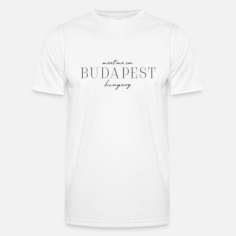 Experience Budapest with this t-shirt Men's Functional T-Shirt