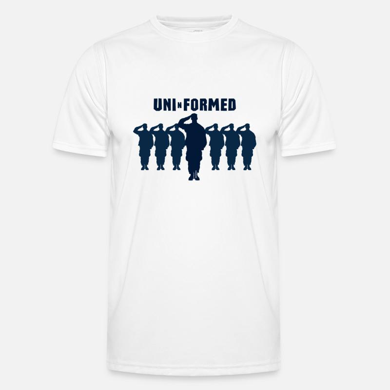 Uni-n-formed Uni-n-formiert Men's Functional T-Shirt