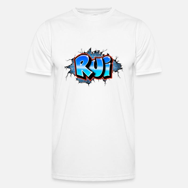 Graffiti Name Rui Printable on Everything! Men's Functional T-Shirt