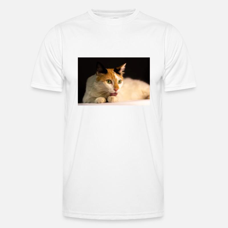 le chat T-shirt sport Homme