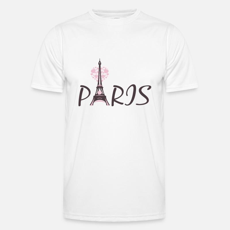 tour Eiffel T-shirt sport Homme