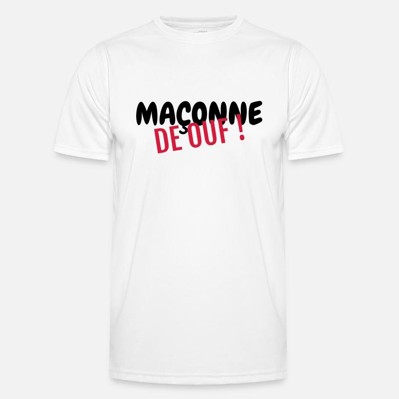 Maçon / Maçonnerie / Construction / Chantier T-shirt sport Homme