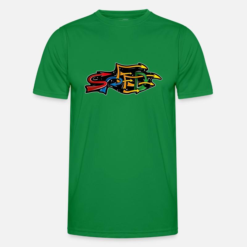 GRAFFITI SPEED Men's Functional T-Shirt