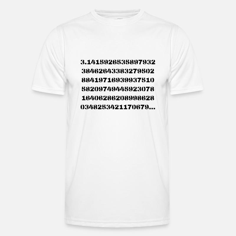 Pi Männer Funktions-T-Shirt