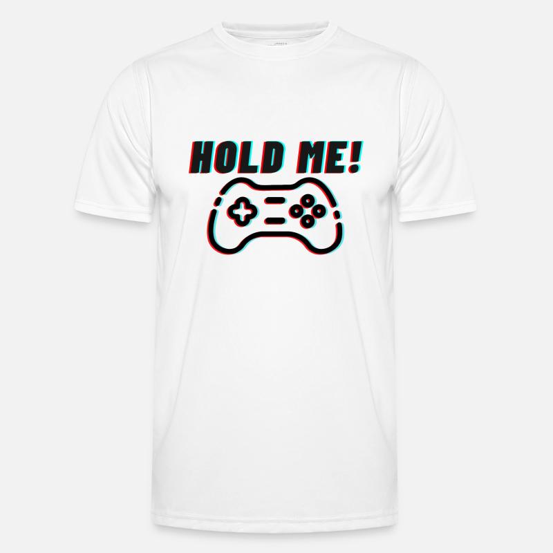 Cool Gaming - Design - Gaming Controller - Men's Functional T-Shirt - white