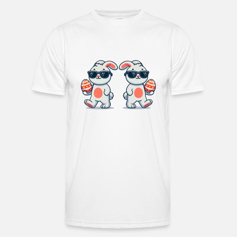 Easter Bunny Easter 2 - Men's Functional T-Shirt - white