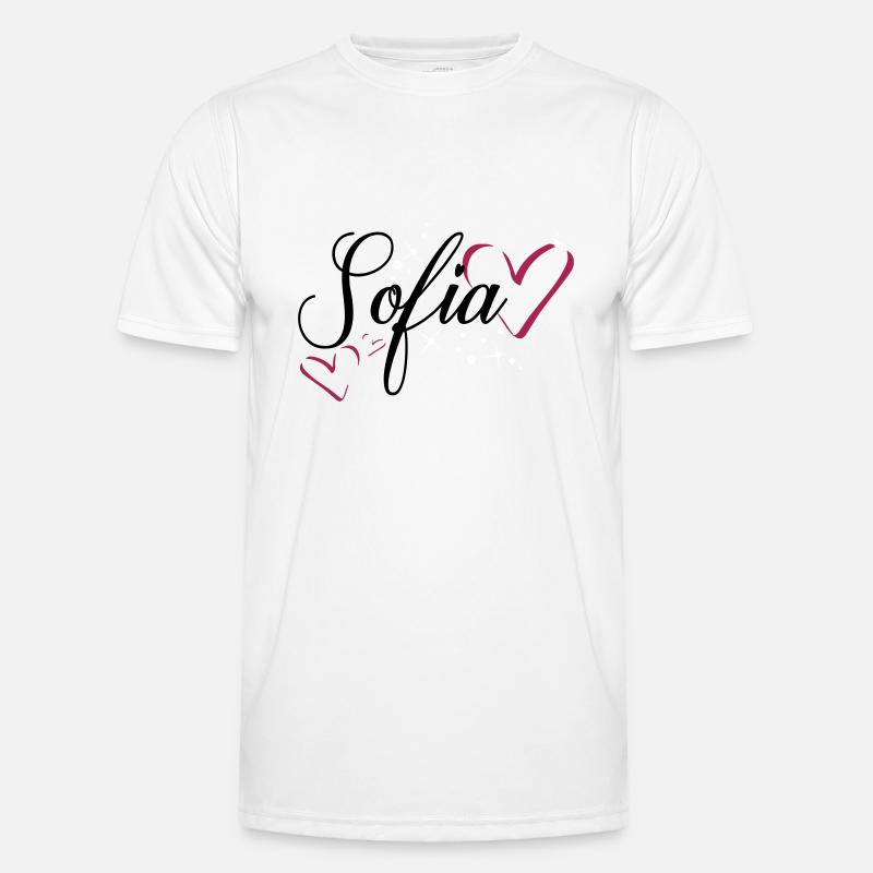 Sofia name first name - Men's Functional T-Shirt - white
