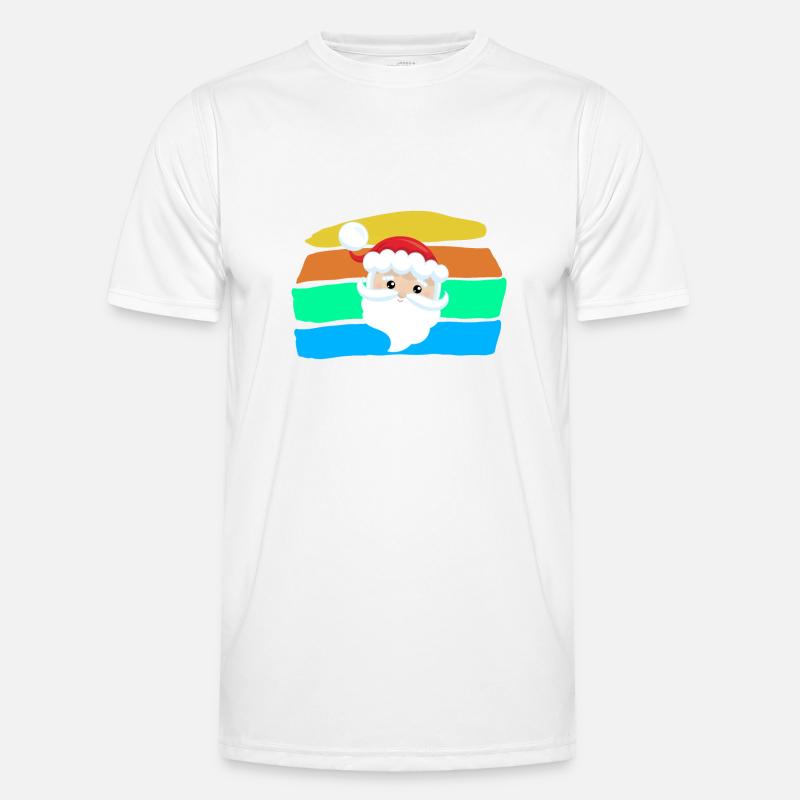 Weihnachtsmann Männer Funktions-T-Shirt