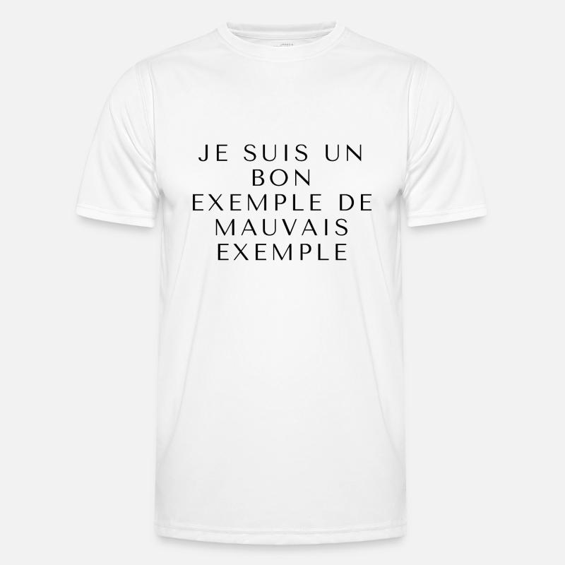 example - Men's Functional T-Shirt - white