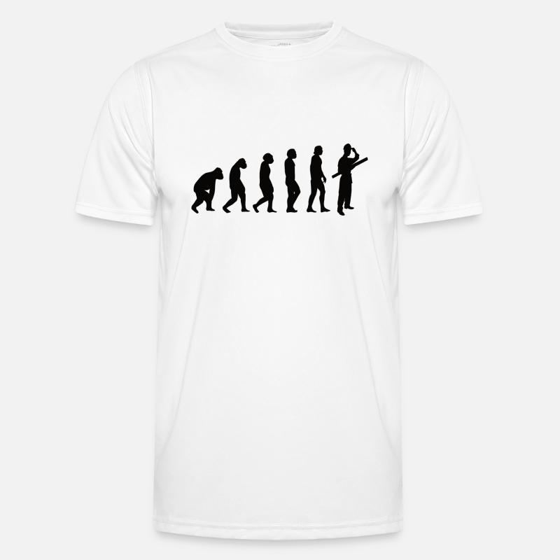 Architect Craft Evolution Civil Engineer - Men's Functional T-Shirt - white