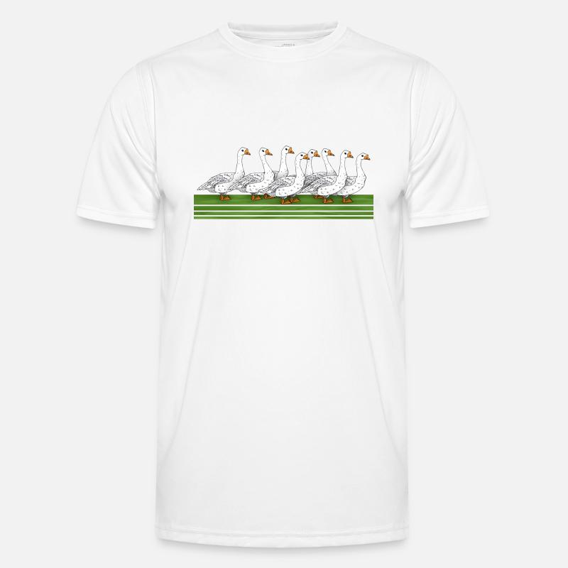 Gänse Männer Funktions-T-Shirt
