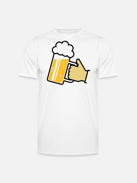 XGruß from Bavaria (L3) - Men's Functional T-Shirt - white