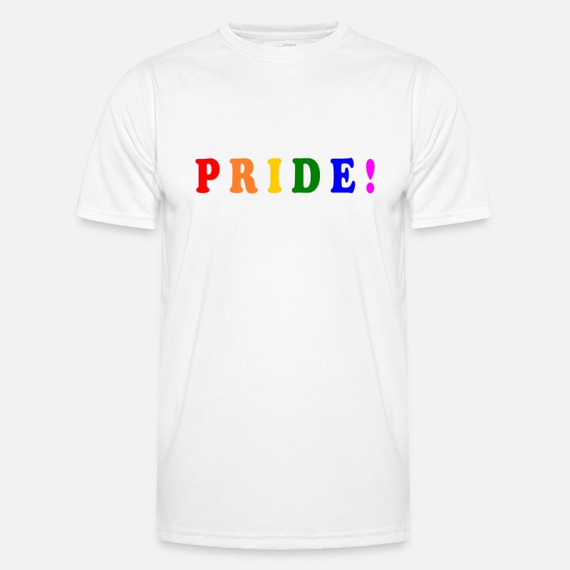 Pride - Men's Functional T-Shirt - white