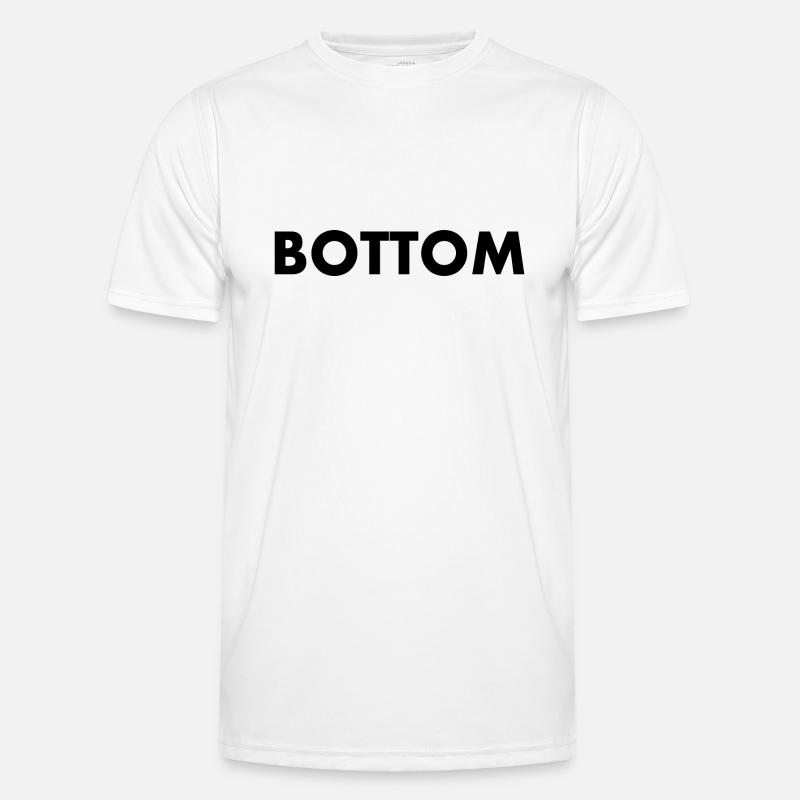 Bottom - Men's Functional T-Shirt - white