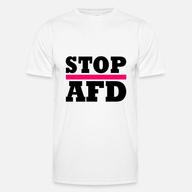 Stop afd Männer Funktions-T-Shirt