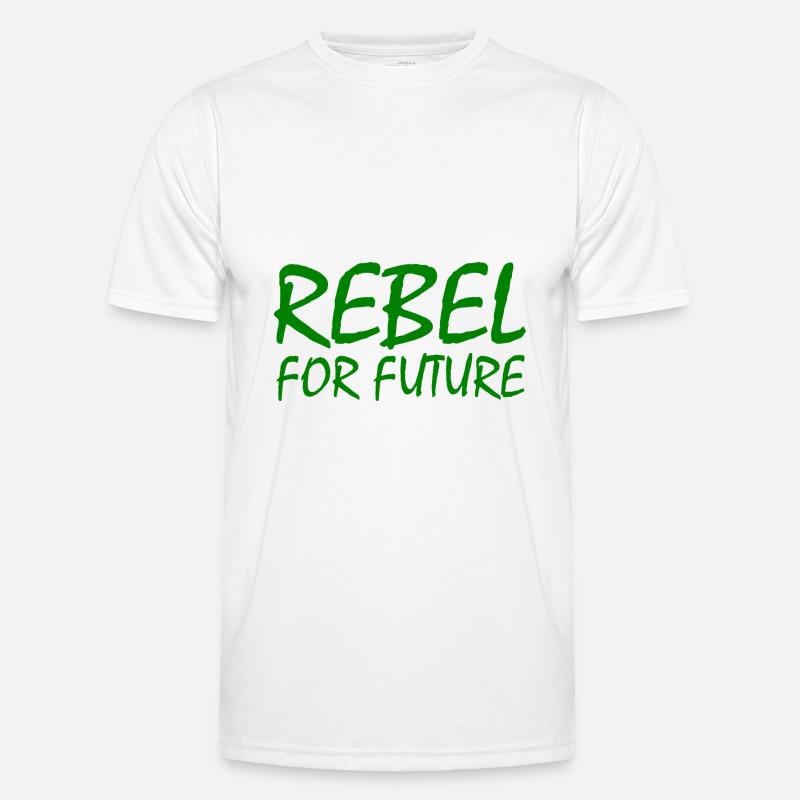 Rebel for future Männer Funktions-T-Shirt