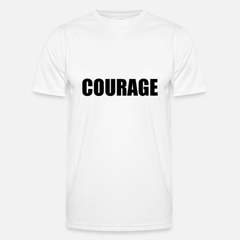 Courage T-shirt sport Homme