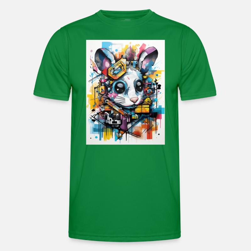 [MB] Mouse hides Men's Functional T-Shirt