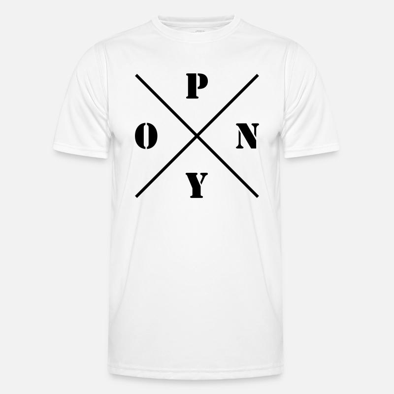 Pony Logo Men's Functional T-Shirt