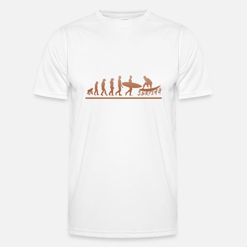 Surfer jusqu'à l'évolution - Surfer jusqu'à l'évolution T-shirt sport Homme