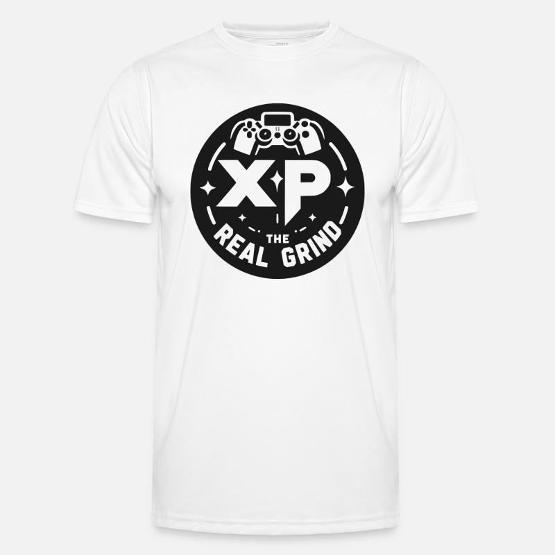 XP Der echte Grind Männer Funktions-T-Shirt