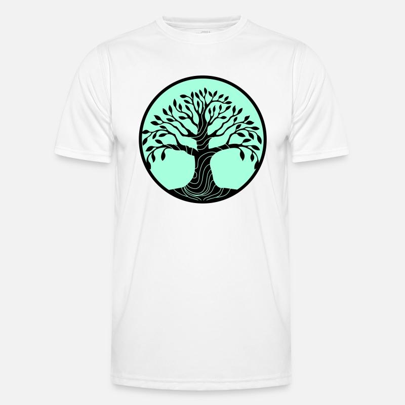baum des lebens Männer Funktions-T-Shirt