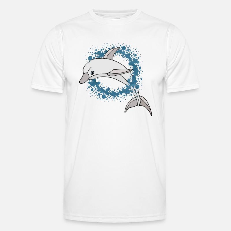 Delfin Männer Funktions-T-Shirt