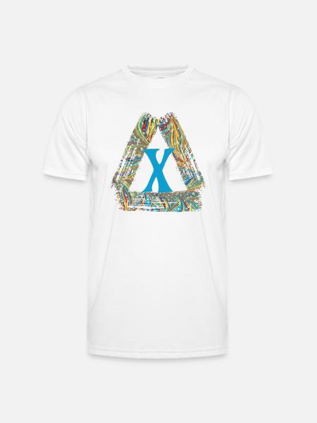 E 201 x - T-shirt sport Homme - blanc