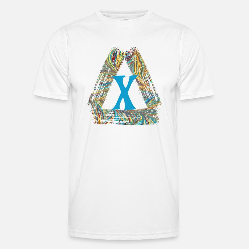 E 201 x - Men's Functional T-Shirt - white