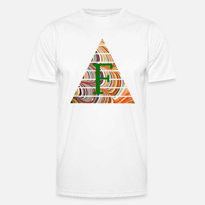 Triangle E 56 F - Men's Functional T-Shirt - white