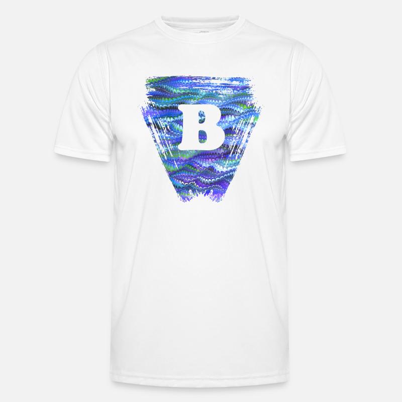 Triangle E 103 B - Men's Functional T-Shirt - white