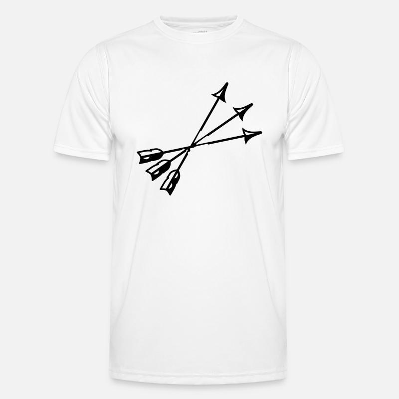 arrows - Men's Functional T-Shirt - white