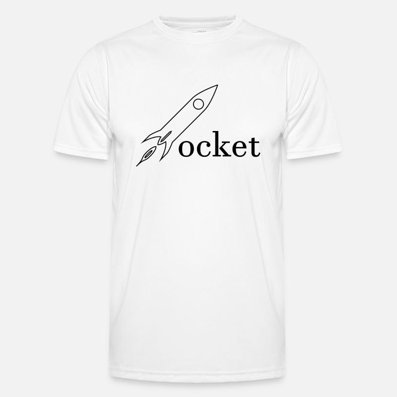 Rocket Rocket Space - Men's Functional T-Shirt - white