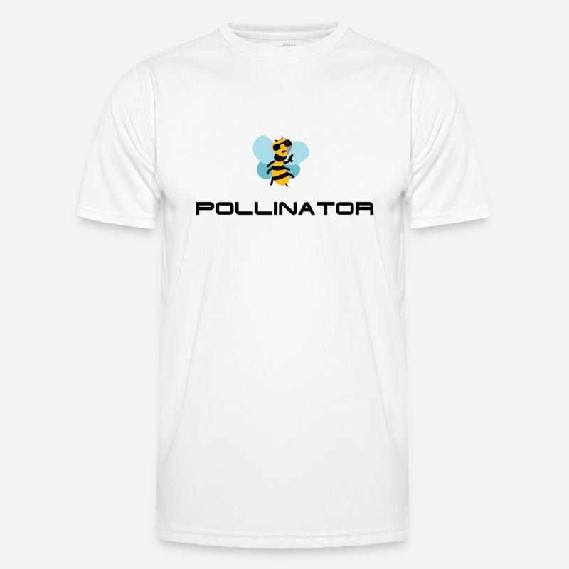 Pollinator Terminator Killer Bee Men's Functional T-Shirt