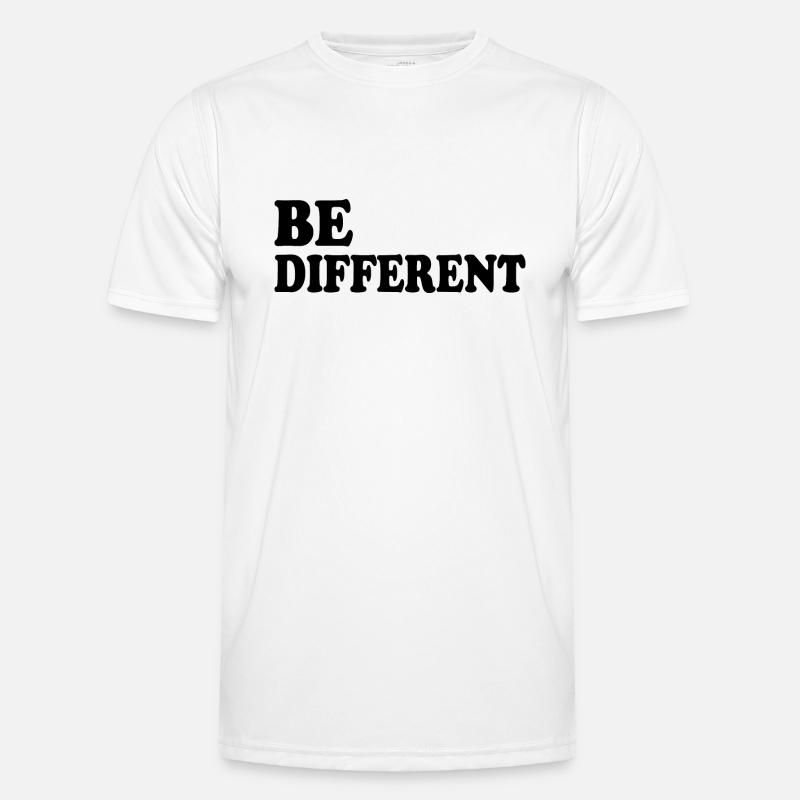 Be different Männer Funktions-T-Shirt