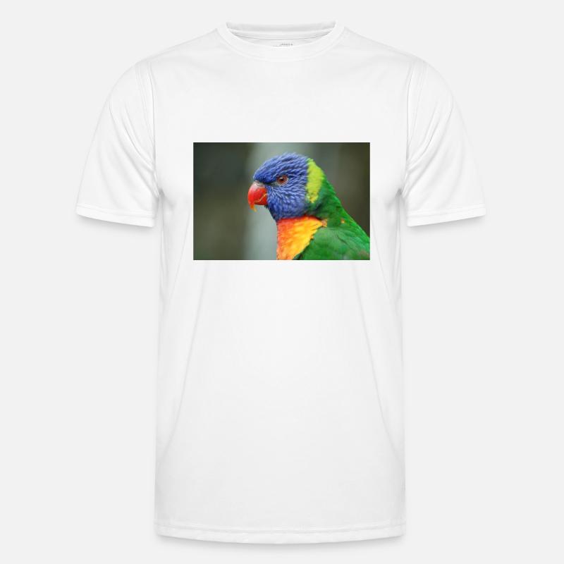 Perroquet de miel aka loris T-shirt sport Homme